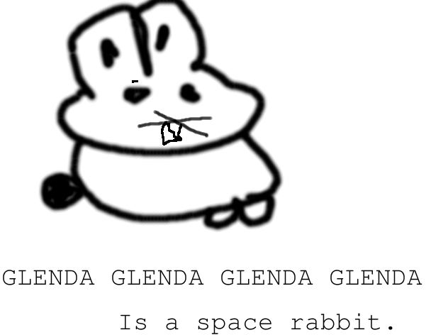 Glenda as drawn by 4chan